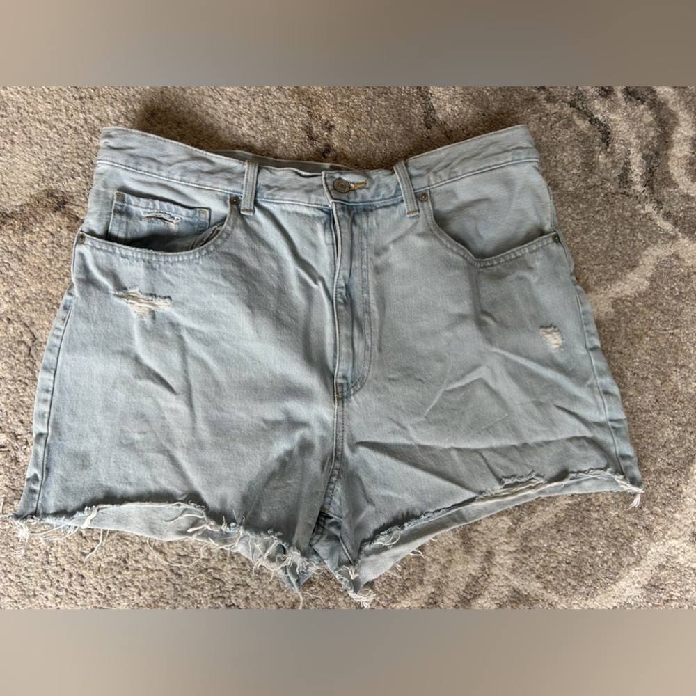 Uniqlo denim shorts